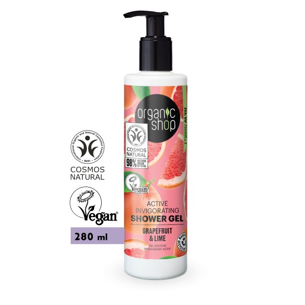 Shower Gel Grapefruit and Lime, 280 ml