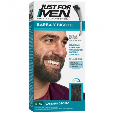 Tintura Barba y Bigote Castaño Oscuro 28,4gr