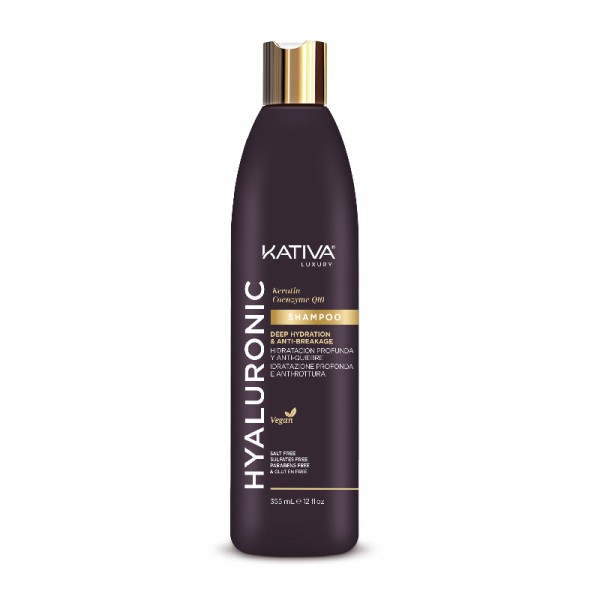 KATIVA HYALURONIC KERATIN Q10 SHAMPOO x 355 mL